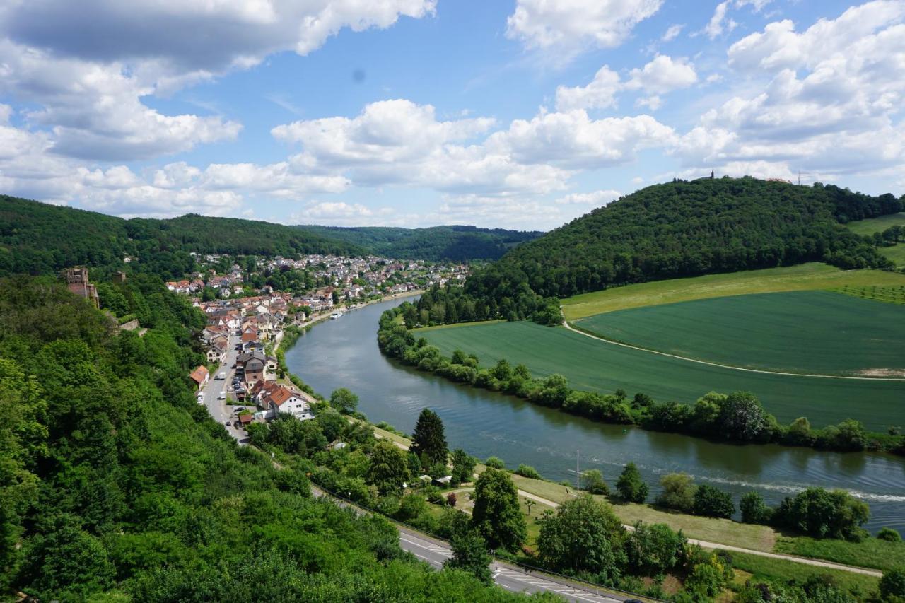 Fewo Am Neckarsteig Mit Anbindung An Heidelberg Некарщайнах Екстериор снимка