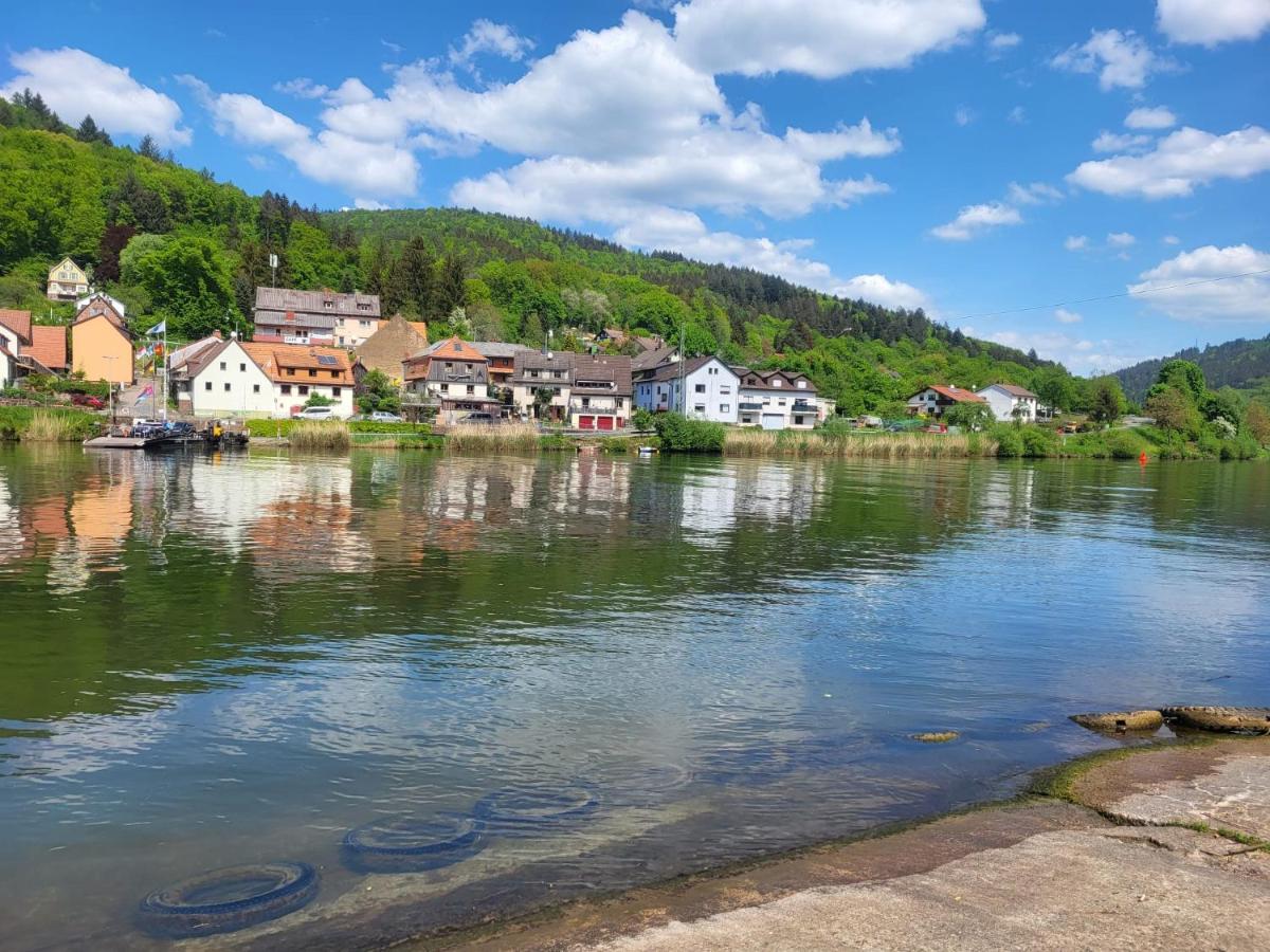 Fewo Am Neckarsteig Mit Anbindung An Heidelberg Некарщайнах Екстериор снимка